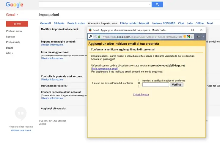 Guida Impostazione della propria email su Google Mail Fetcher 05